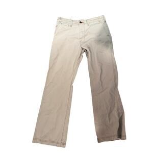 Y2K Levi's Pants Size 34x32 Tab Twills Low Boot Cut Canvas Flap Pockets Vintage